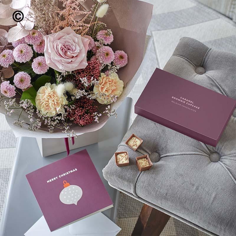Winter Trending Gift Box, Chocolates  and Card